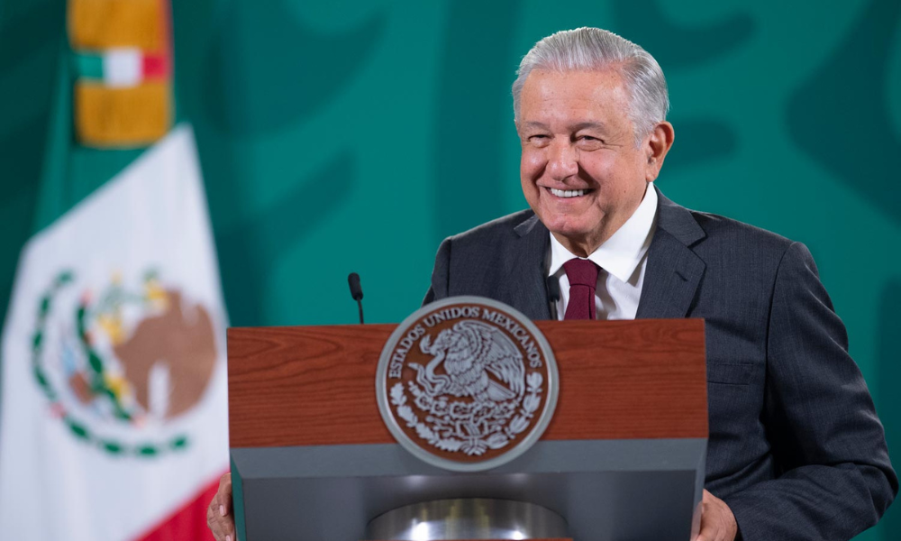 “Fueron los pertenecientes al bloque conservador los que votaron en contra de la labor de Fuerzas Armadas”, aseguró AMLO en su conferencia de prensa