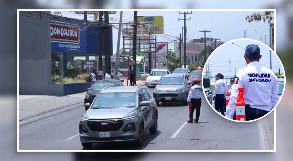 Operativo en Santa Catarina busca reducir la contaminación vehicular