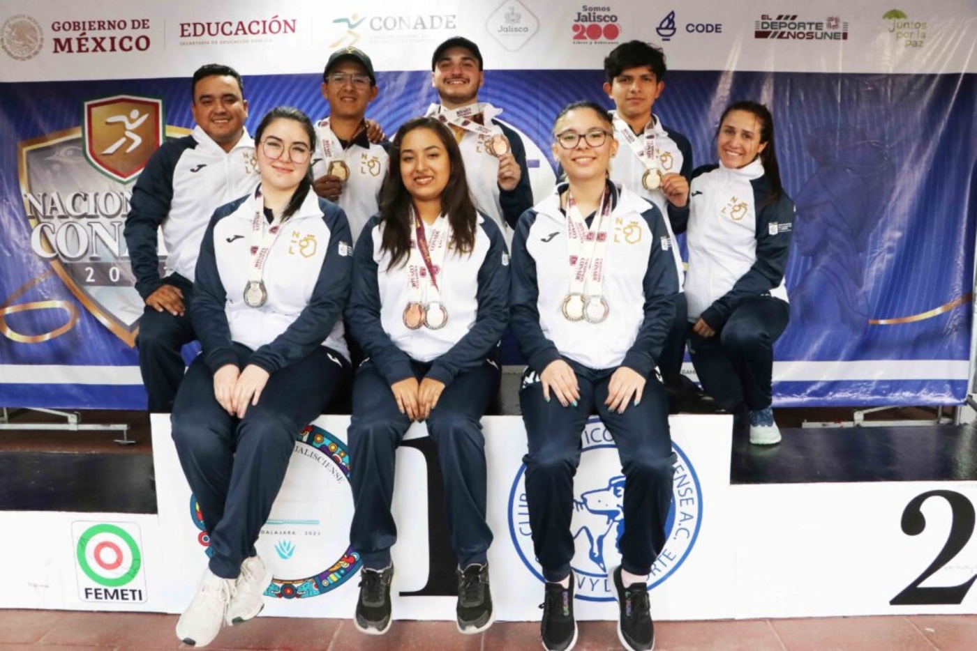 Nuevo León obtiene segundo lugar en los CONADE