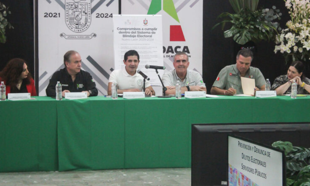 Apodaca firme en la prevención de delitos electorales