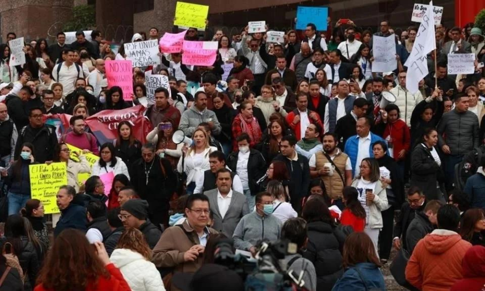 Sindicato del Poder Judicial Federal anuncia paro nacional en protesta por desaparición de fideicomisos