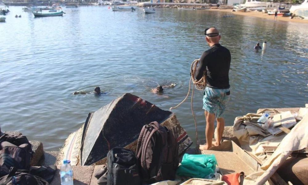 Exitoso primer torneo de pesca de basura en Acapulco