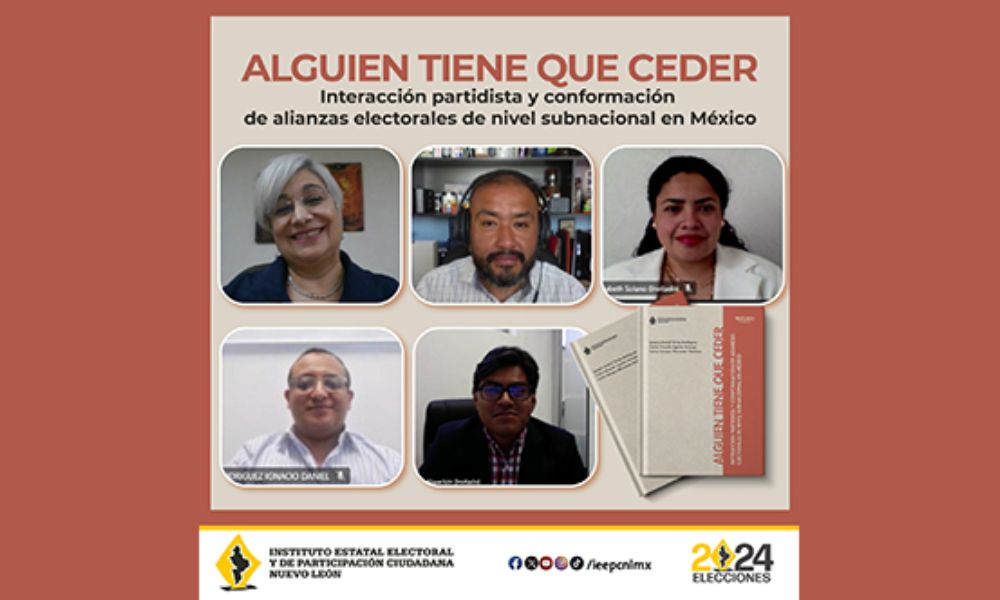 Presentación de libro sobre alianzas políticas en México