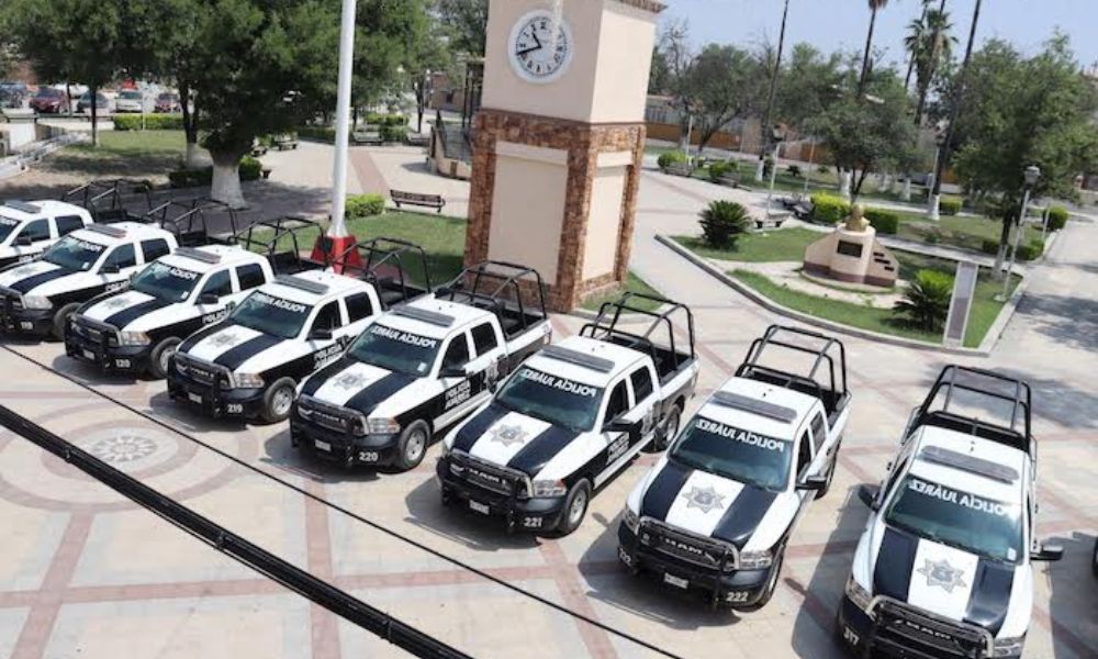 Refuerzan la seguridad en Juárez con 10 nuevas unidades policiales