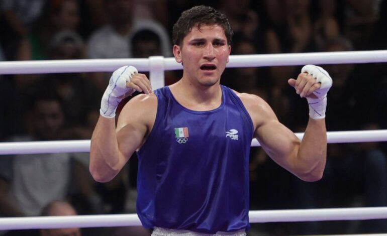 Marco Verde asegura medalla de bronce en boxeo para México en París 2024