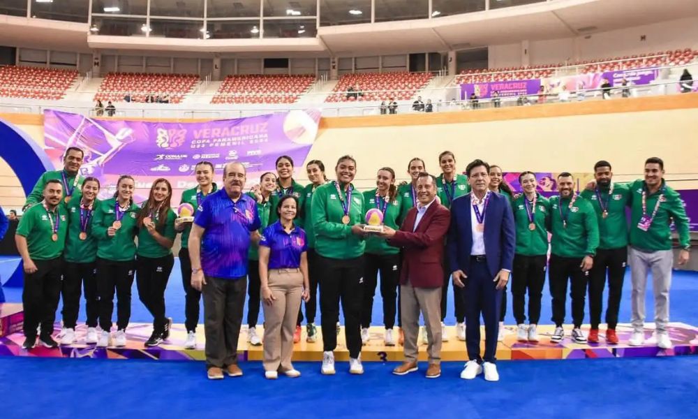 México se lleva el bronce en la Copa Panamericana de Voleibol Sub-23 Femenil