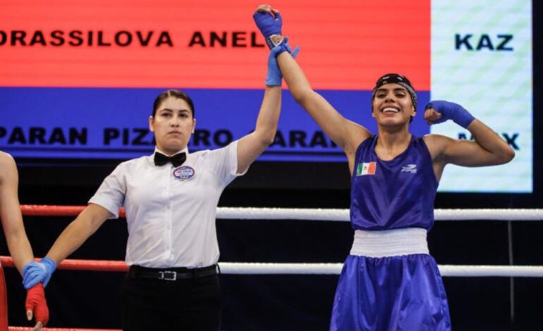 Valeria Amparán, orgullo mexicano, gana oro en Mundial Juvenil de Boxeo