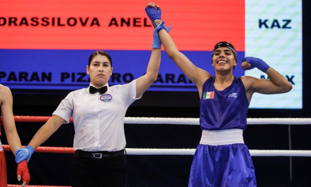 Valeria Amparán, orgullo mexicano, gana oro en Mundial Juvenil de Boxeo