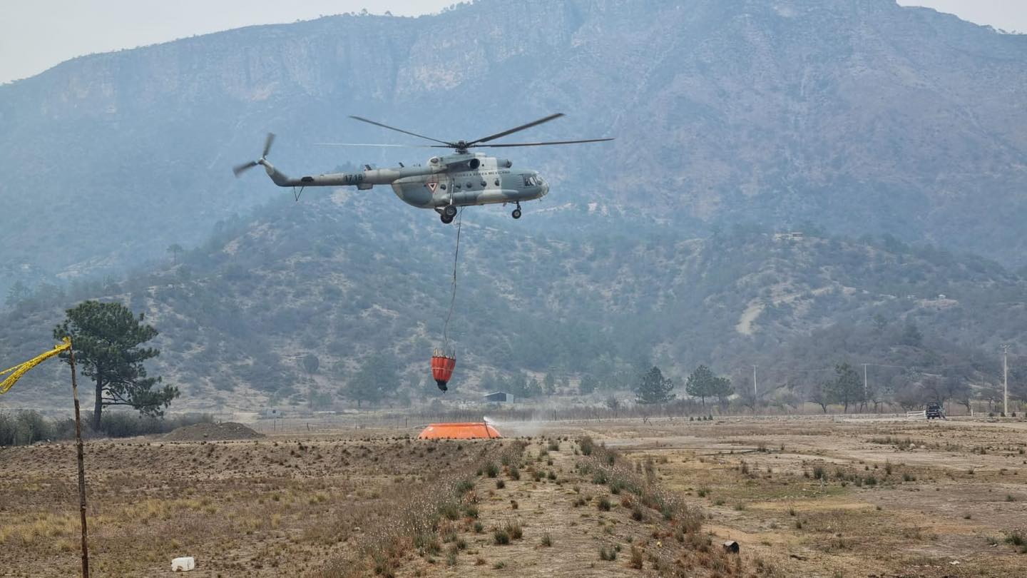 Capacitan a brigadistas de Santiago en combate de incendios forestales ante condiciones extremas