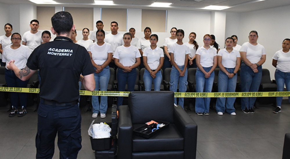 Ingresan 47 nuevos cadetes a la Academia de Policía de Monterrey